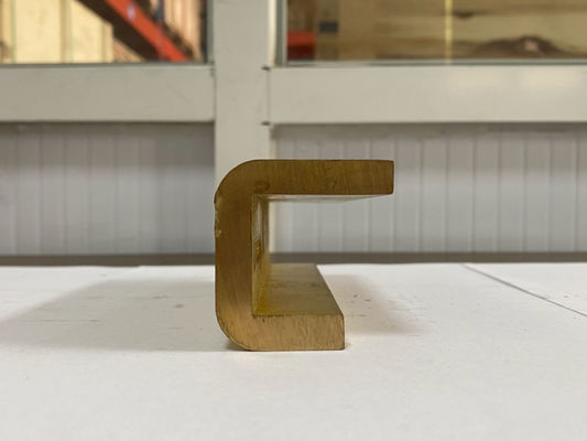 6G4525 6G4524 Bronze Verschleißleiste Kundenspezifische Breite Sandgestrahlt