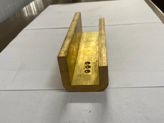 6G4525 6G4524 Bronze Wear Strip angepasste Breite Sandblasen usw. Verarbeitungstechnologie