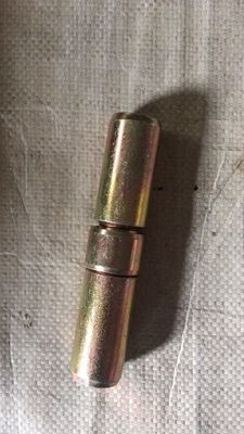 P60 Bagger-Eimer-Verriegelungsstift mit Meilenstahl, verzinkt, schwarz oxidiert