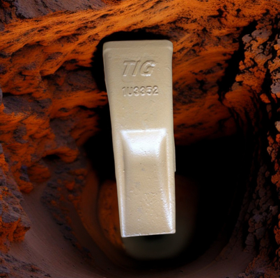 Der Eimer-Zähne 1U3352 TIG-Markeneimerzähne  s 320 Zahn und Zahn 1U3352RC für Familie 320 J350 mit Kohlenstoffstahl