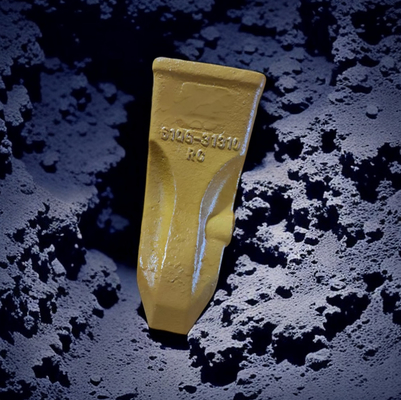 TIG Marke Fabrik Hyundai R225 Bagger Eimer Zähne 61Q6-31310RC, Bagger Zahnpunkt für Graben