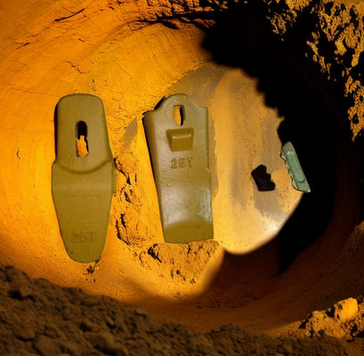 ZÄHNE 25T TIG Brands Bohrungsbagger-Bucket Rock Tooth-Bohrungs-Eimer-Spitzen