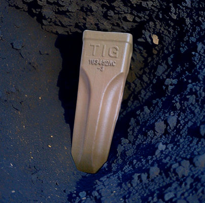 Marke der China-Eimerzähne Notiz: TIG® der legierten Stahl-330 1U3452RC Härte Felsen-Eimer-Zahn-52HRC für Maschine der Katzen-J450