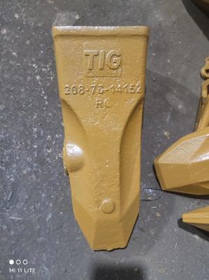 Eimerzähne KOMATSU PC400 Marke Notiz: TIG® schöpfen Umkippungen 208-70-14152 mit dauerhaftem Material für Erddas bewegen