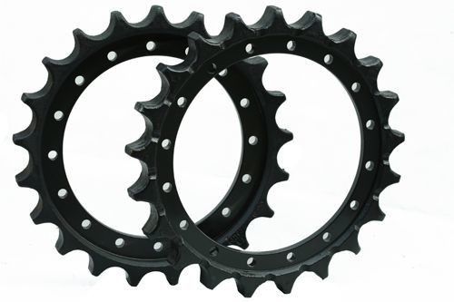 Sekundärmarkt-Fahrgestell-Bagger-Ersatzteil-Kettenrad gelb/Schwarz-Farbe